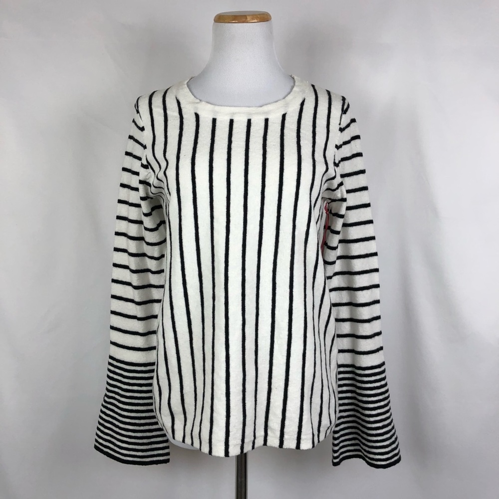 NWT Crew neck stripe sweater